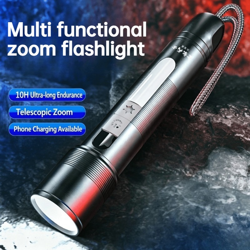 Outdoor Power For Camping - Lanterna LED Multifuncional com Zoom, Luz