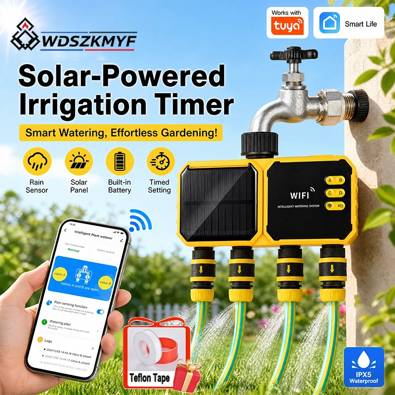 Power Zone Outdoor Timer - Temporizador de Irrigação Inteligente WiFi Alimentado