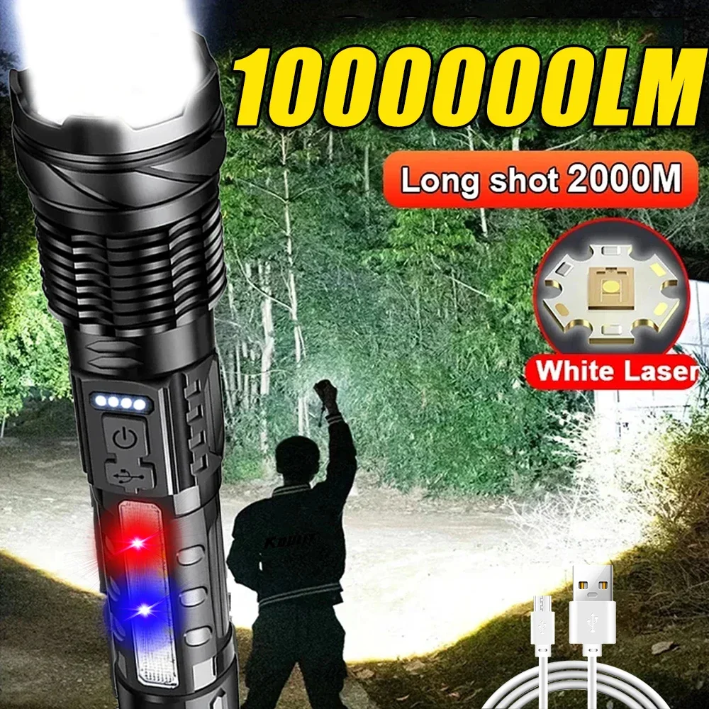 Outdoor Power For Camping - Poderosa lanterna led recarregável luz de