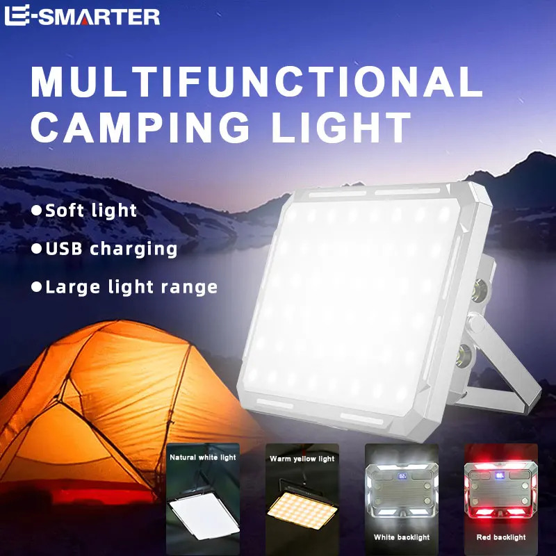 Outdoor Power For Camping - Led barraca de acampamento luz recarregável