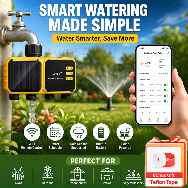 Power Zone Outdoor Timer - Temporizador de Irrigação Inteligente com 2/4