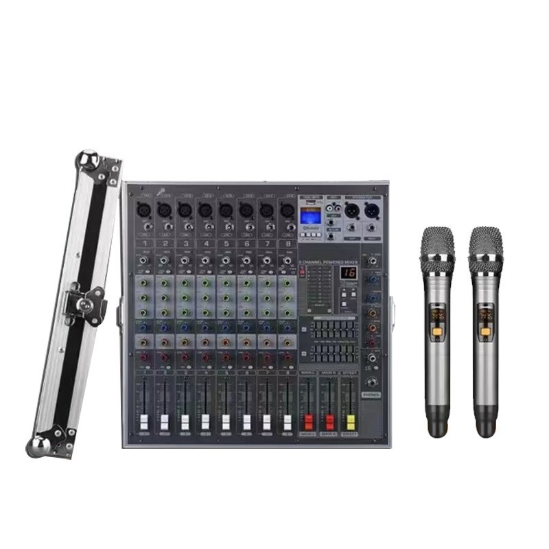 Outdoor Power And Equipment - Mixer de Áudio HMX8 com Alimentação,