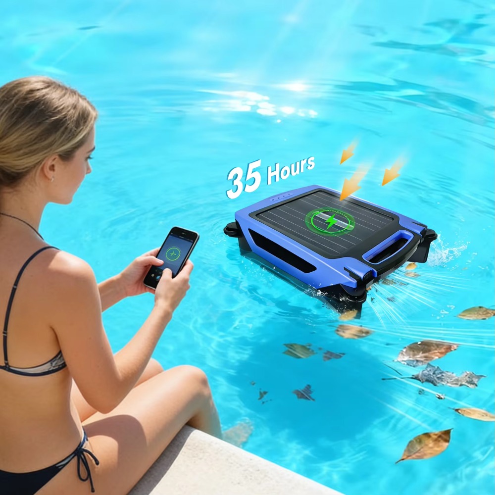 Outdoor Power Vacuum - Robô Aspirador de Superfície Automático Inteligente