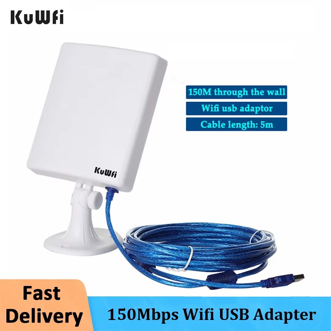 Outdoor Power Adapter Wyze - KuWfi-Adaptador USB para PC, 150Mbps, Exterior,
