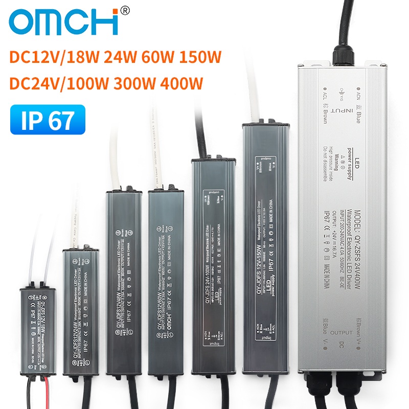 Outdoor Power Transformer - OMCH IP67 Fonte de alimentação à