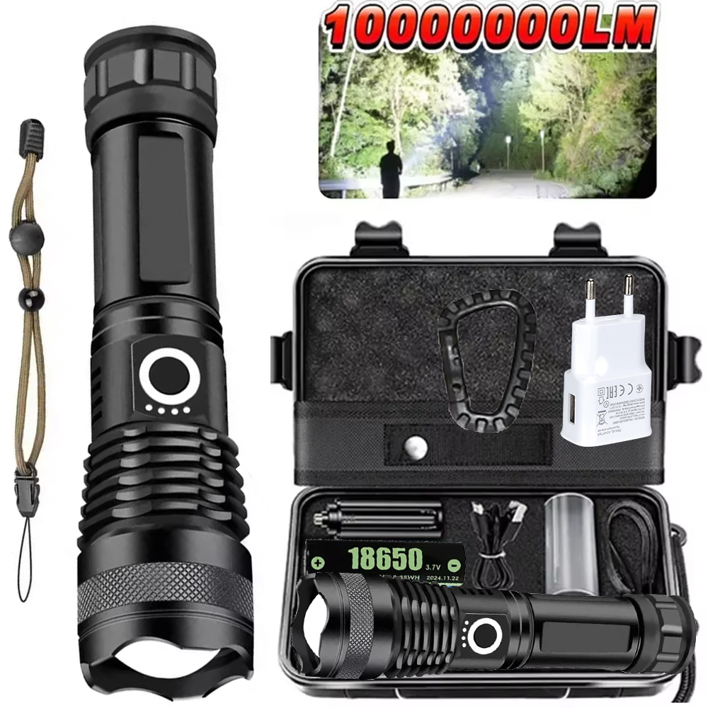 Outdoor Power For Camping - Lanterna led de alta potência recarregável,