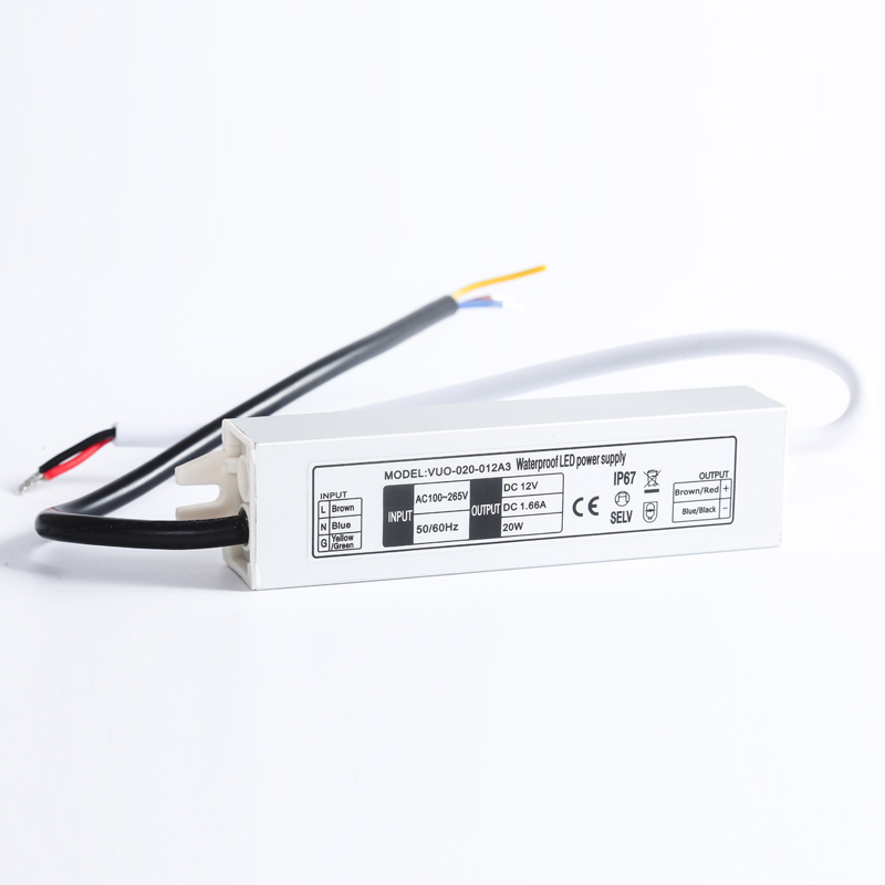 Outdoor Power Transformer - Slim Mini LED Driver Adapter, comutação