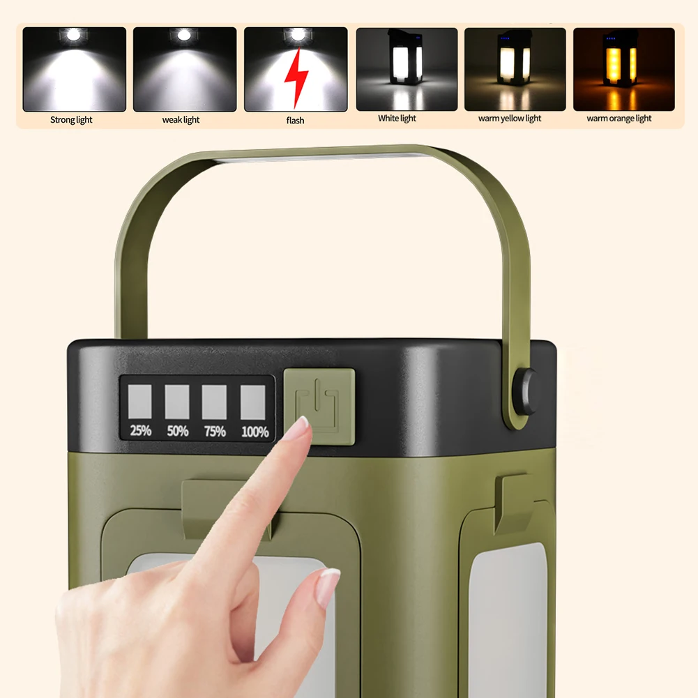 Lanterna Solar Portátil para C - Outdoor Power For Camping avaliação e preço