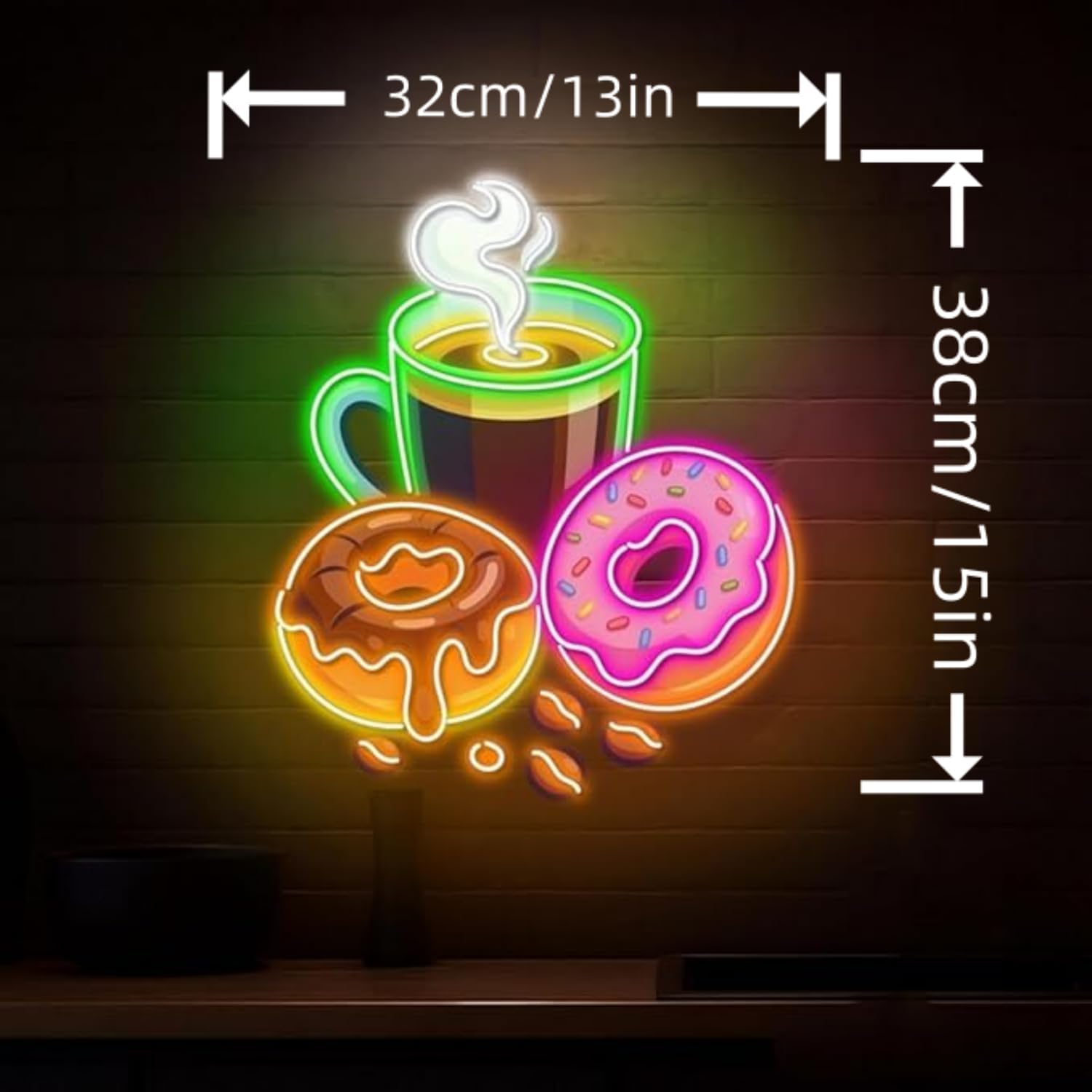 Letreiro de Neon LED em Format - Outdoor Kitchen Power avaliação e preço