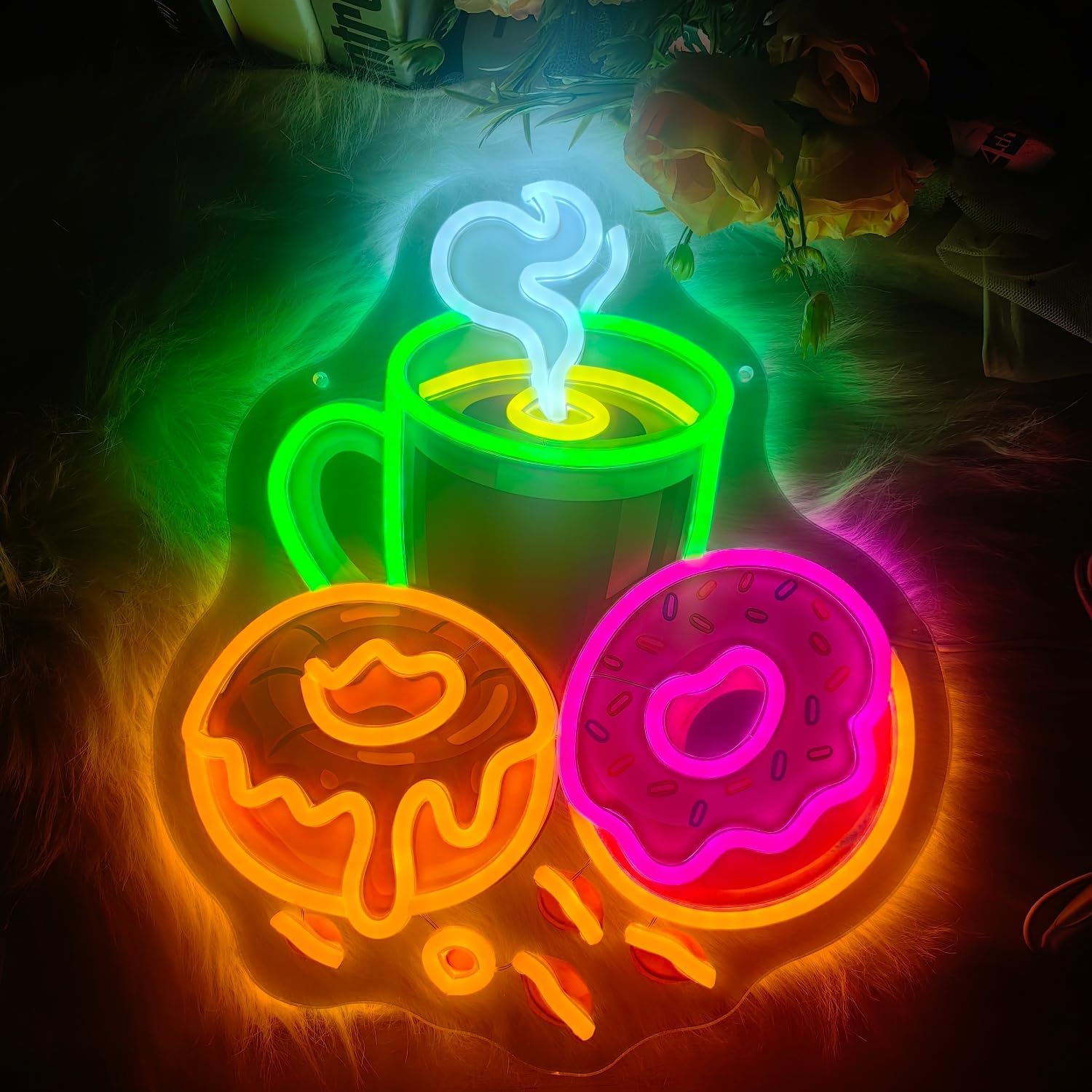 Letreiro de Neon LED em Format - Outdoor Kitchen Power avaliação e preço