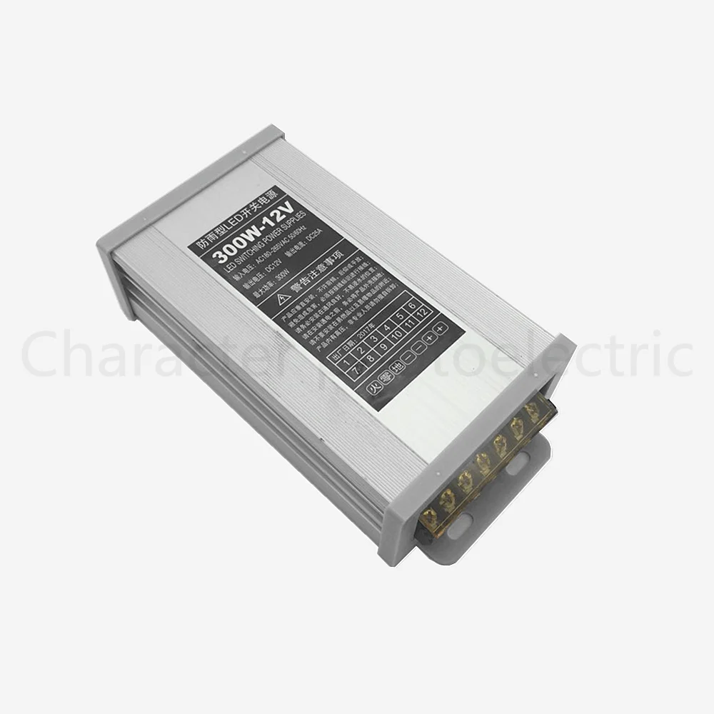 Ac 187-265v led driver 300w 12 - Outdoor Power Transformer avaliação e preço