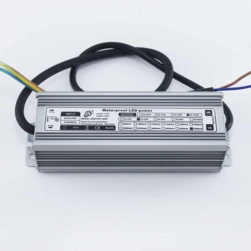 Impermeável LED Driver, 100W,  - Outdoor Power Transformer avaliação e preço