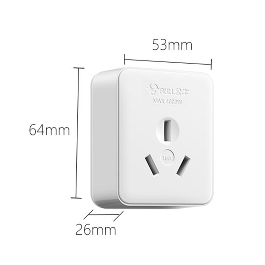 16 Amp China 3 Pin Flat Parede - Outdoor Power Outlet avaliação e preço