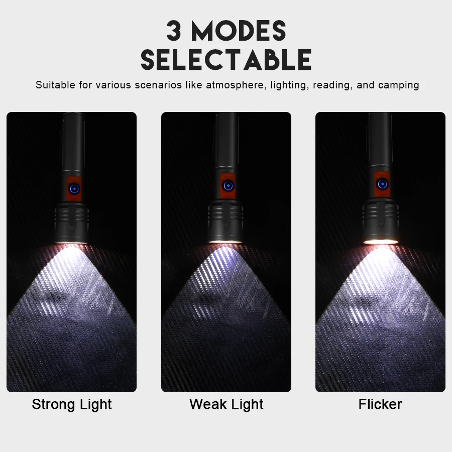Lanterna led de alta potência, - Outdoor Power For Camping avaliação e preço