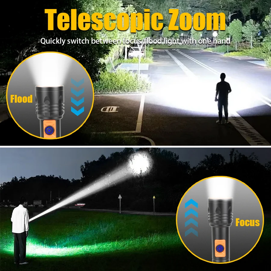 Lanterna led de alta potência, - Outdoor Power For Camping avaliação e preço