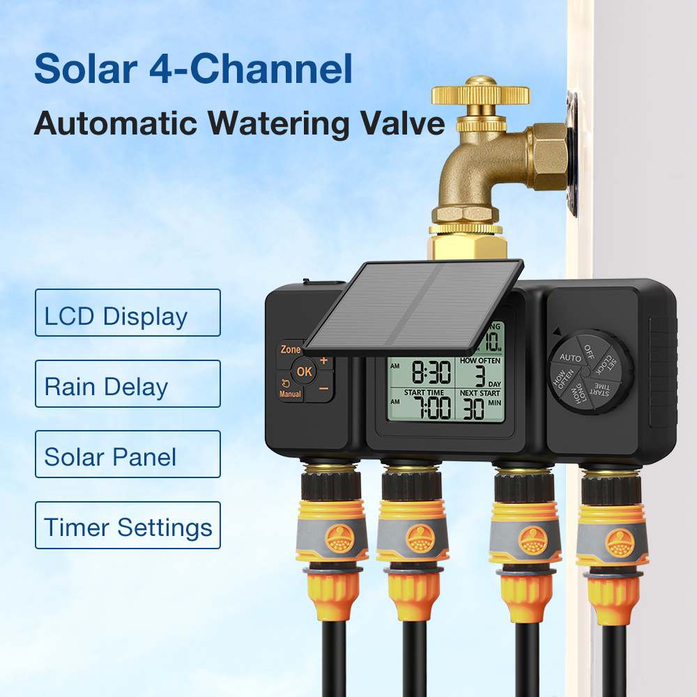 Temporizador de irrigação sola - Power Zone Outdoor Timer avaliação e preço