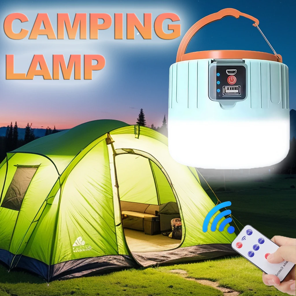 Lanterna de acampamento solar  - Outdoor Power For Camping avaliação e preço