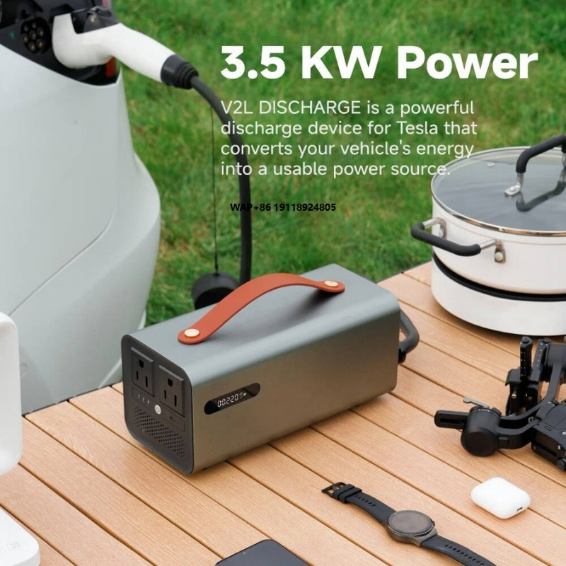 Estação de Descarga NACS V2L d - Outdoor Power For Camping avaliação e preço