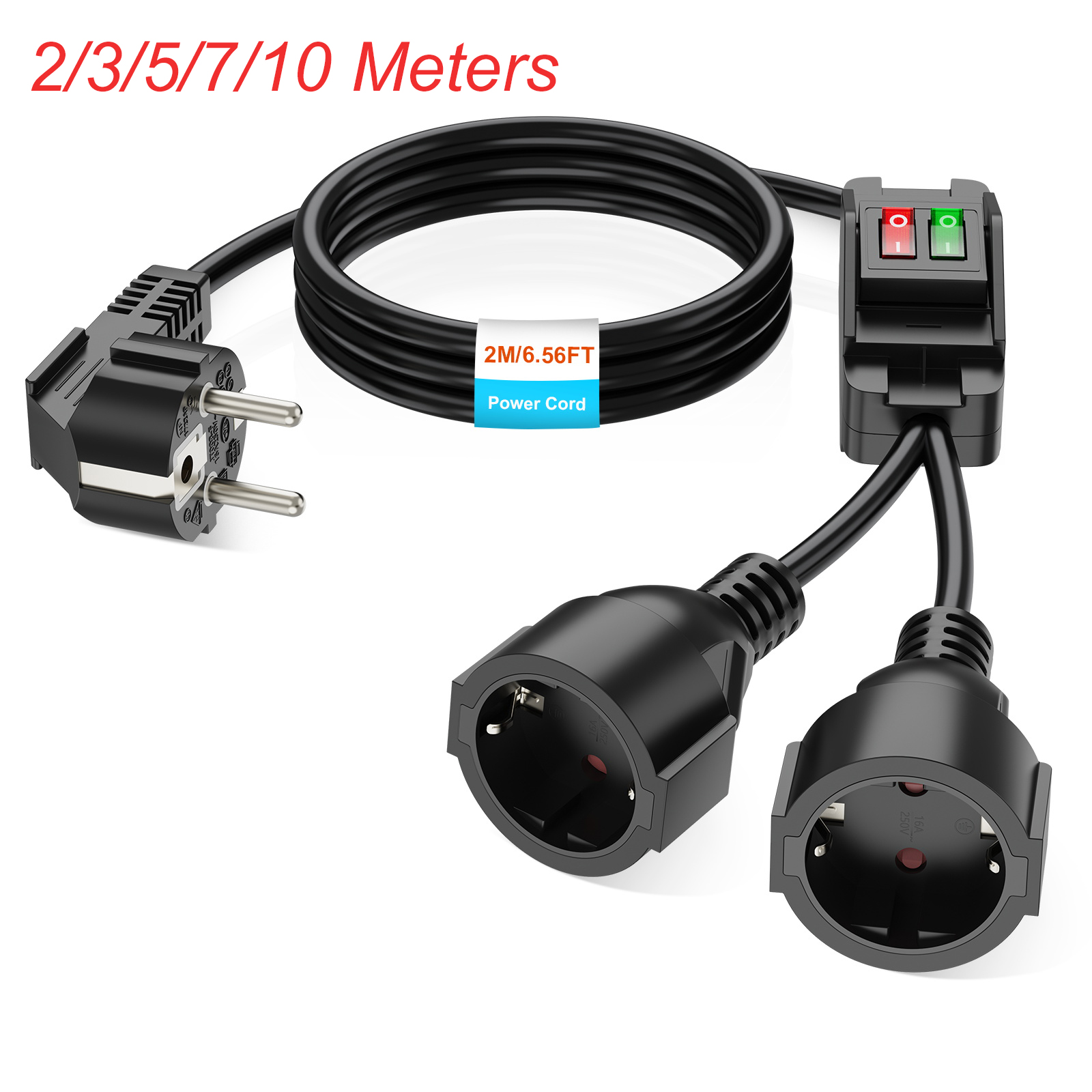Cabo de extensão de plugue UE  - Outdoor Power Extension avaliação e preço