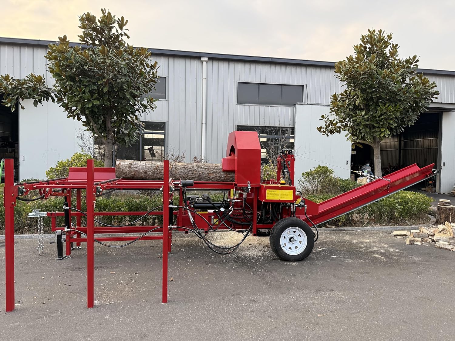Máquina de Corte e Divisão de  - Log Splitter Electric avaliação e preço