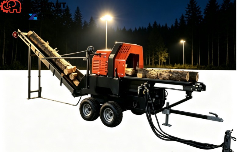 Rachador de lenha elétrico hid - Log Splitter Electric avaliação e preço