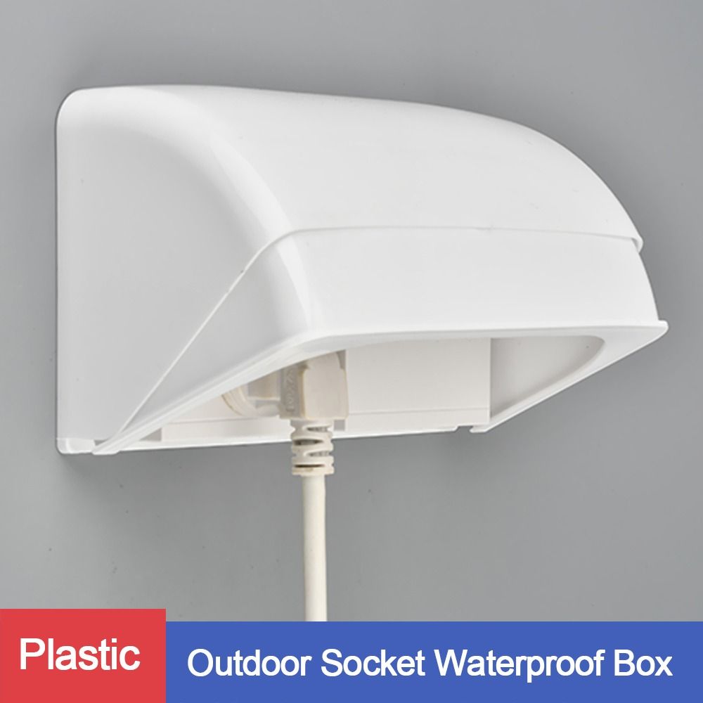 1 pçs tomada ao ar livre caixa - Outdoor Power Outlet avaliação e preço