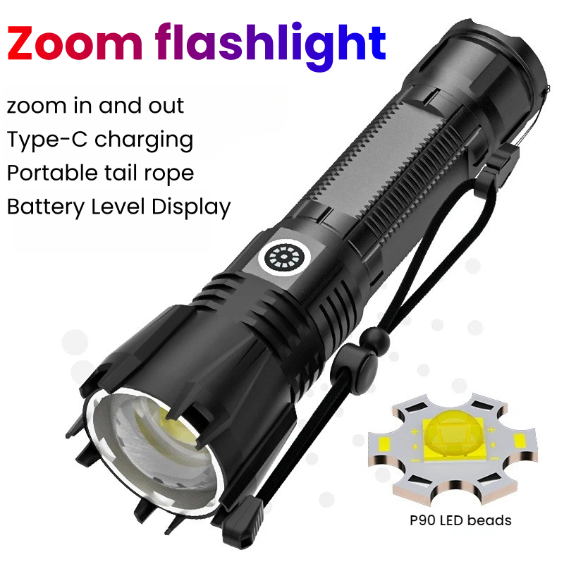 Lanterna LED P90 de Alta Potên - Outdoor Power For Camping avaliação e preço
