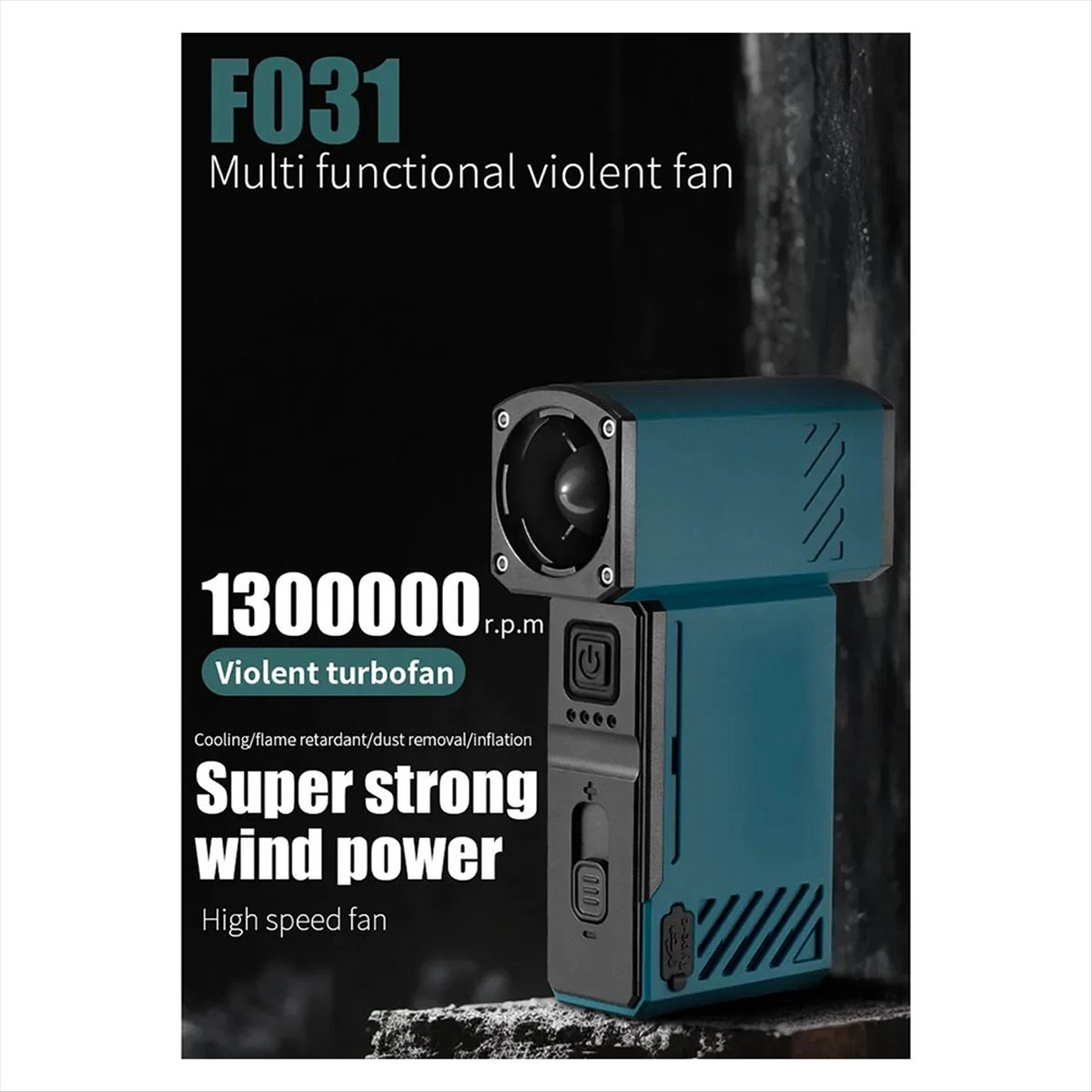 Ventilador Portátil de Alta Po - Outdoor Power Vacuum avaliação e preço