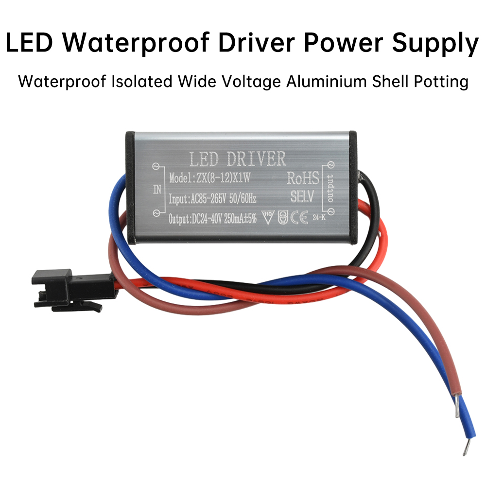 AC85-265V 1-24W IP68 à prova d - Outdoor Power Transformer avaliação e preço