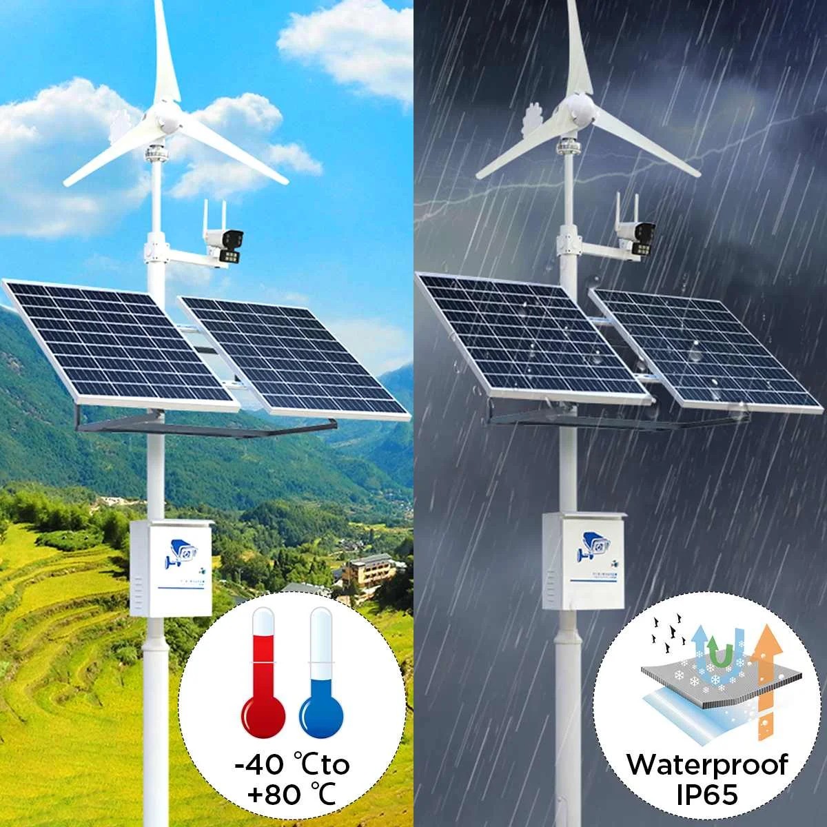 Kit de painel solar 35W comple - Outdoor Power Kit avaliação e preço