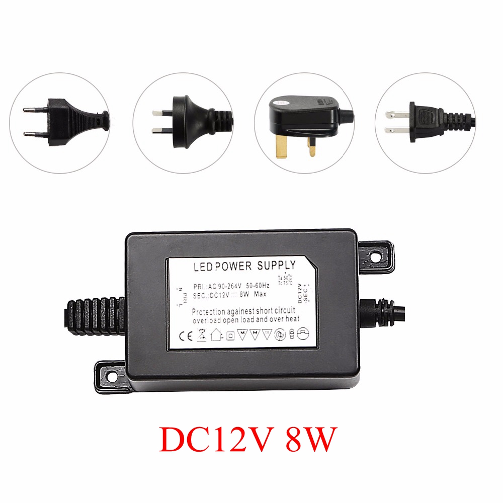 Fonte de Alimentação DC12V 8W  - Outdoor Power Transformer avaliação e preço