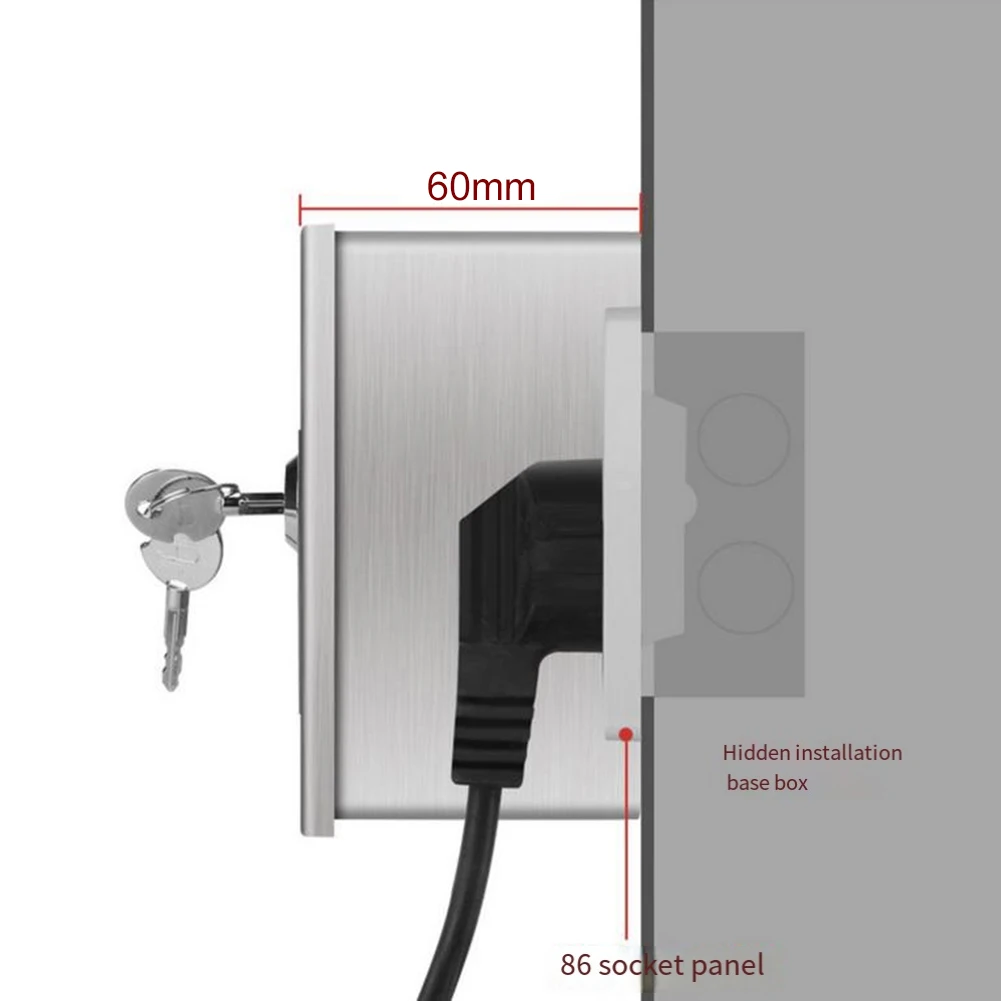 Fechadura elétrica de aço inox - Outdoor Power Outlet avaliação e preço