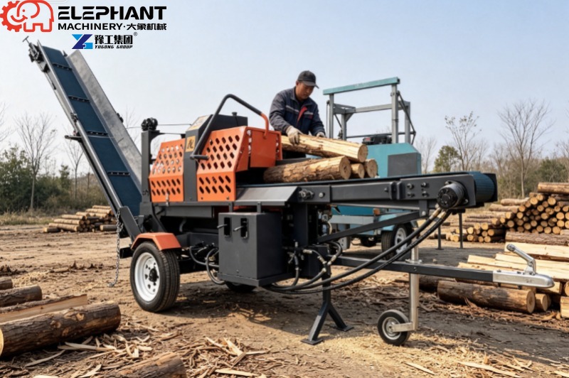 Rachador de lenha hidráulico p - Log Splitter Electric avaliação e preço