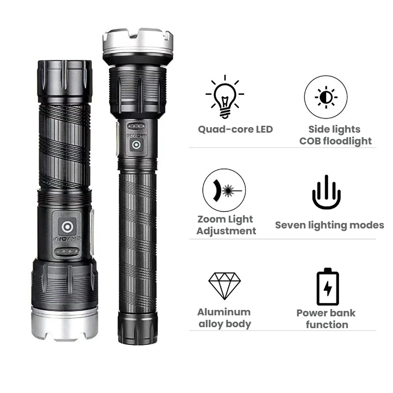Lanterna LED de Alta Potência  - Outdoor Power For Camping avaliação e preço