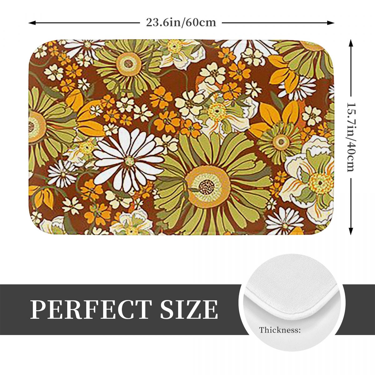 70s flor power padrão boho ant - Outdoor Kitchen Power avaliação e preço